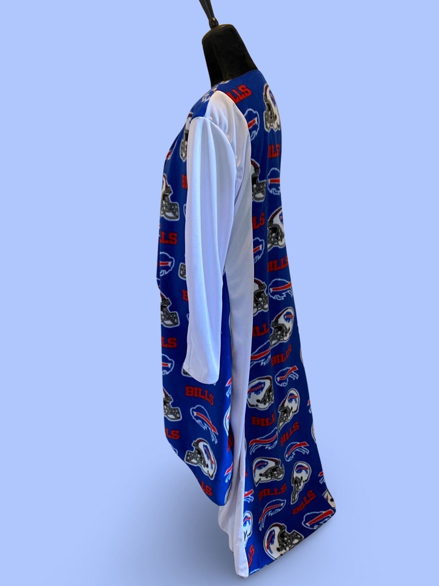 5 Piece Fleece Cardigan Set: Buffalo Bills Print