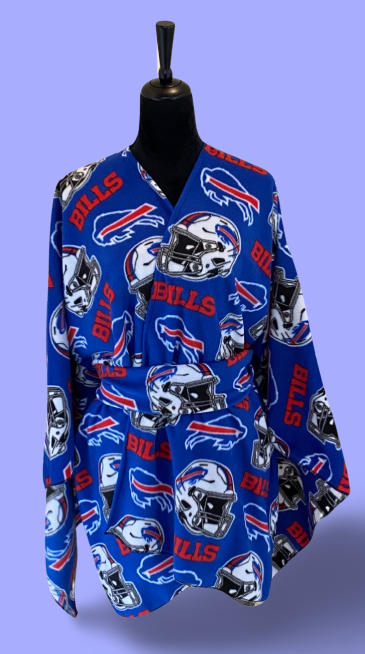 7 piece poncho set:Buffalo Bills Print