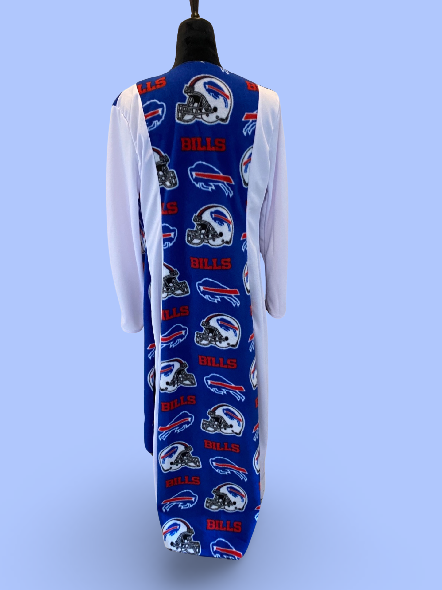 5 Piece Fleece Cardigan Set: Buffalo Bills Print