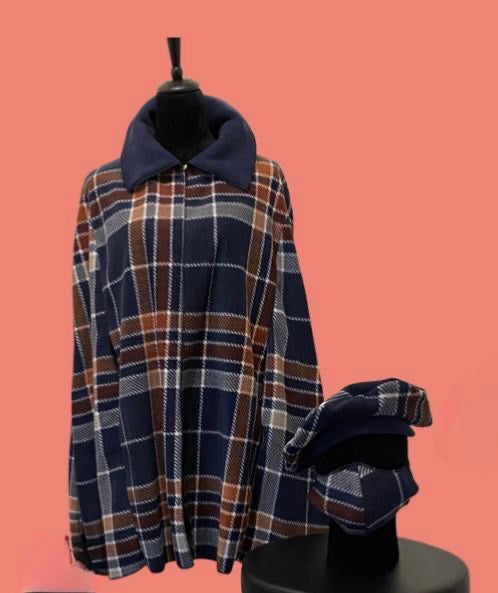 5pc Fleece Cape Set